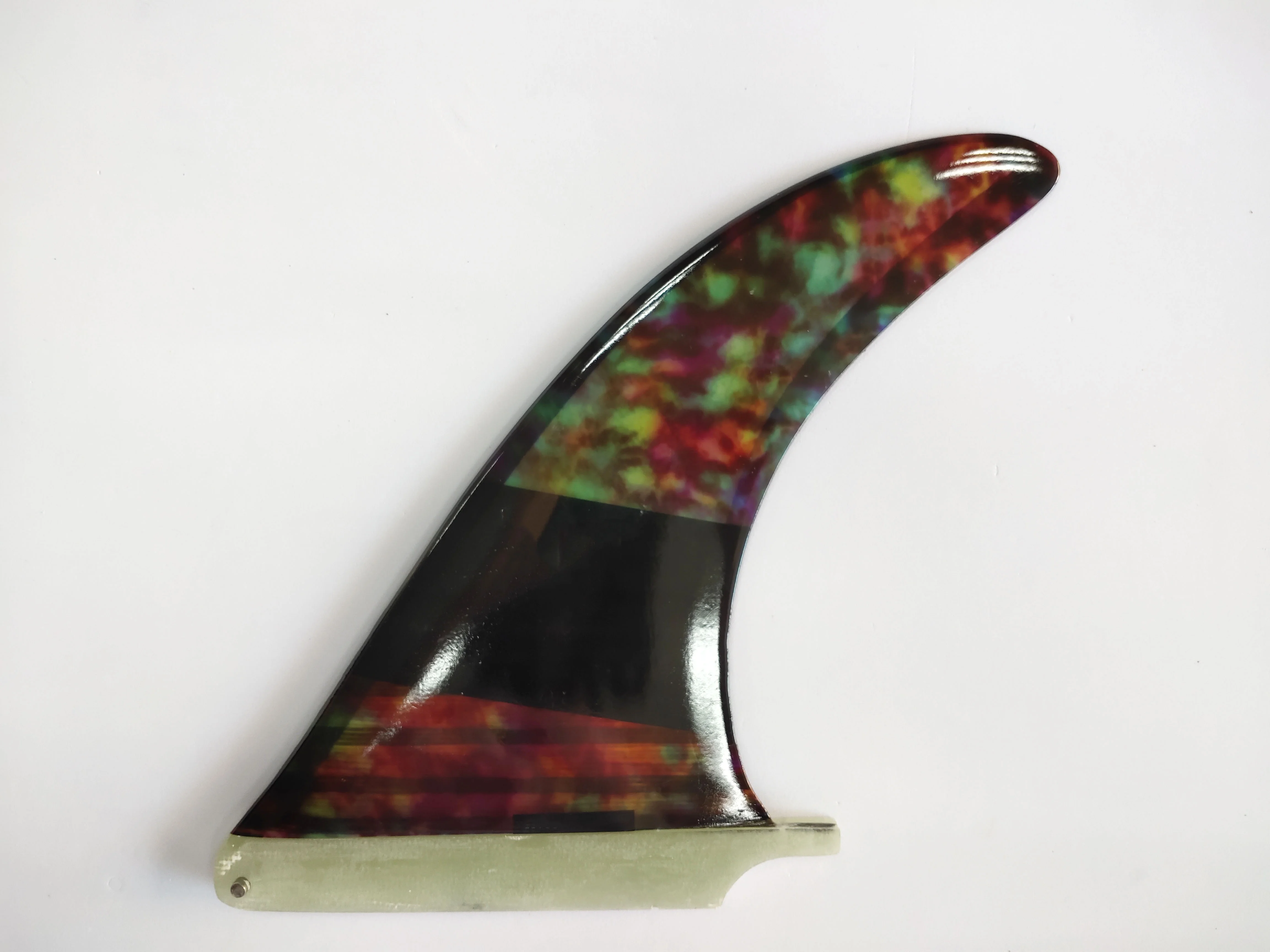 Surfing Accessories New Design center fin Transparent SUP Fiberglass Surfboard single fins
