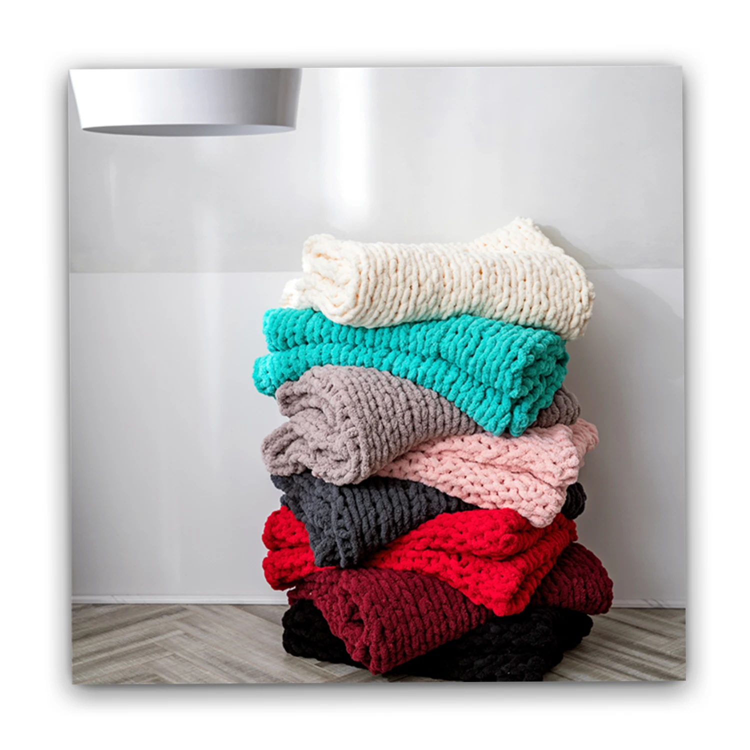 Горячая Распродажа! Одеяло ручной вязки, украшение кровати, дивана, шенилловое одеяло из микрофибры