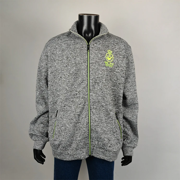 Mens Cardigan Sweater Coat,Slim Full Zip Cardigan JacketTops Pocket Casual Lightweight Stand Collar Sweater Outwear