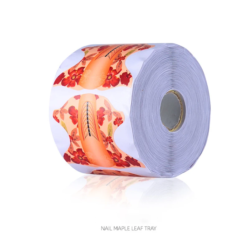 Manufacturer Wholesale Nail Form Your Project Private Label Dual Nail Art Butterfly 500pcs Nail Form Extension