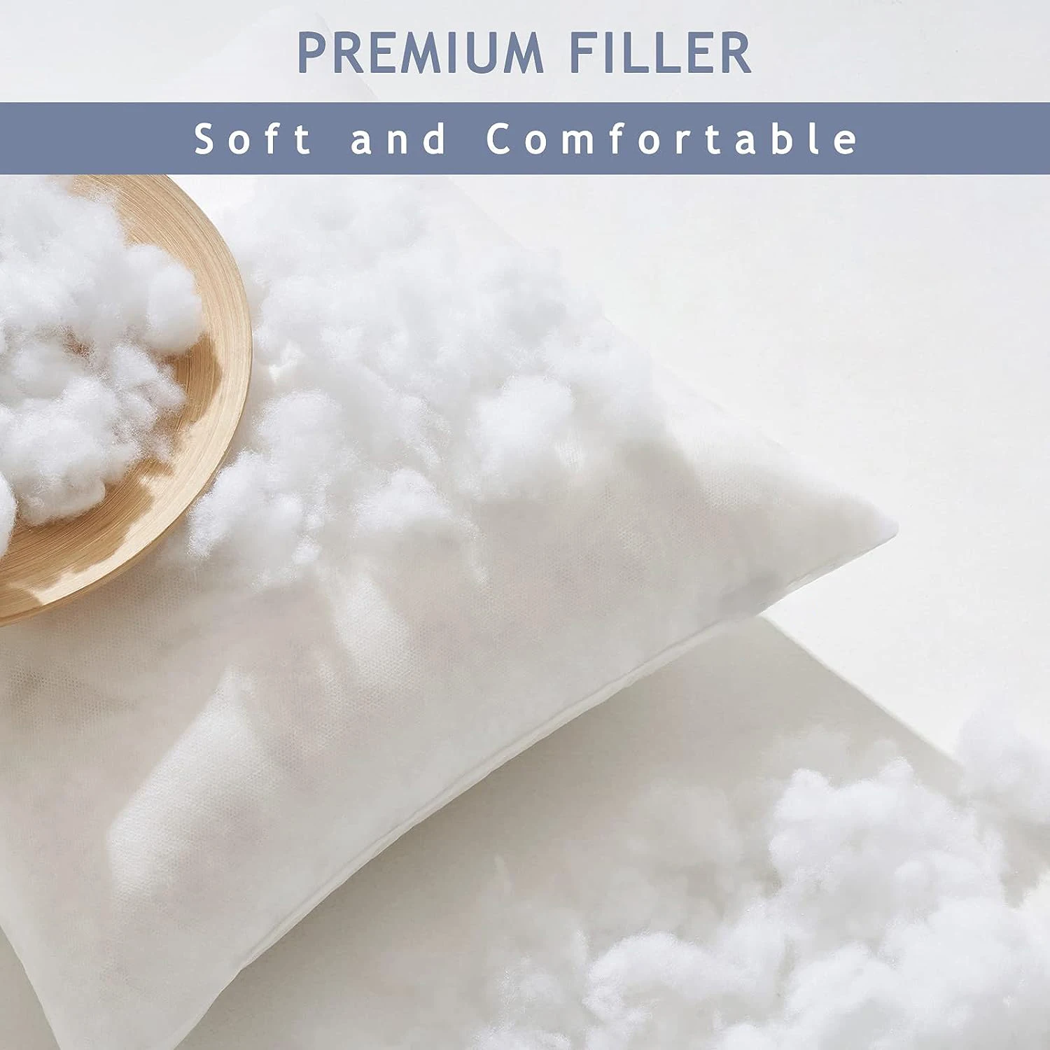 Hypoallergenic Polyester Hollow Fiber Pillow Down Alternative Pillow