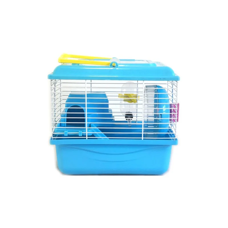 High quality Hamster cage double deck deluxe villa hamster supplies toy small manor cage with slide