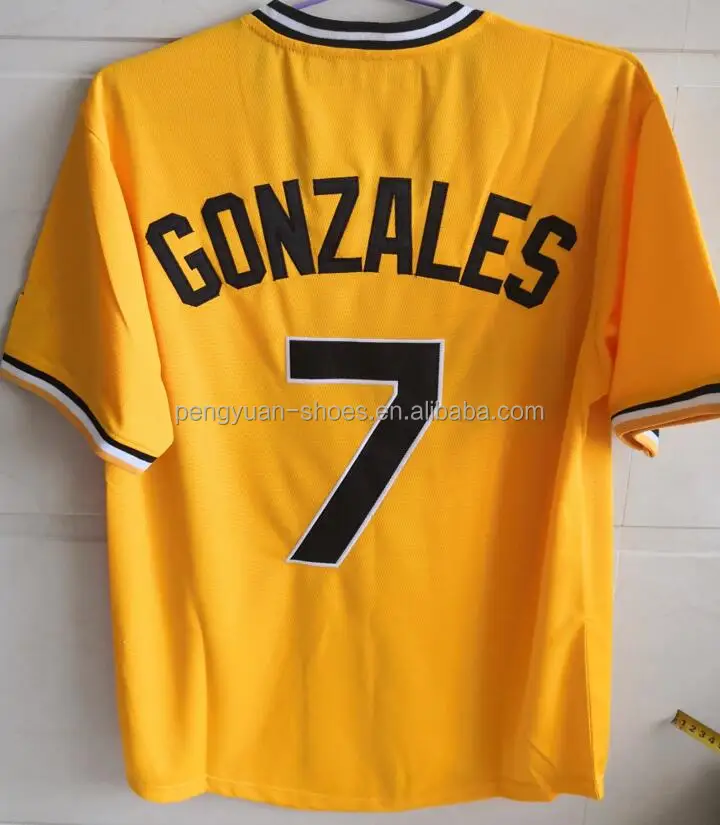 Best Quality Stitched Custom Your Name Number Logo Pittsburgh Team Style Embroidered American Baseball Jersey