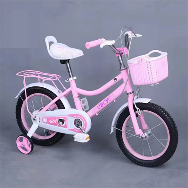 Factory cheap price 4 Wheel girl cycle 12 14 16 18 20 Inch Children Bicycle Kids Bike For 2 3-8 Year Kids 10 9-11 Years Old