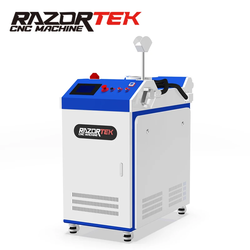 CE Raycus 2000W Portable Continuous Wave Fiber Laser Cleaning Machine New Condition High Efficiency Paint Oil Metal Rust Removal