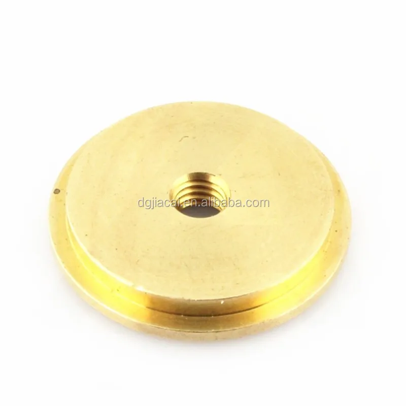 CNC Machining Brass Round Wall Flanges