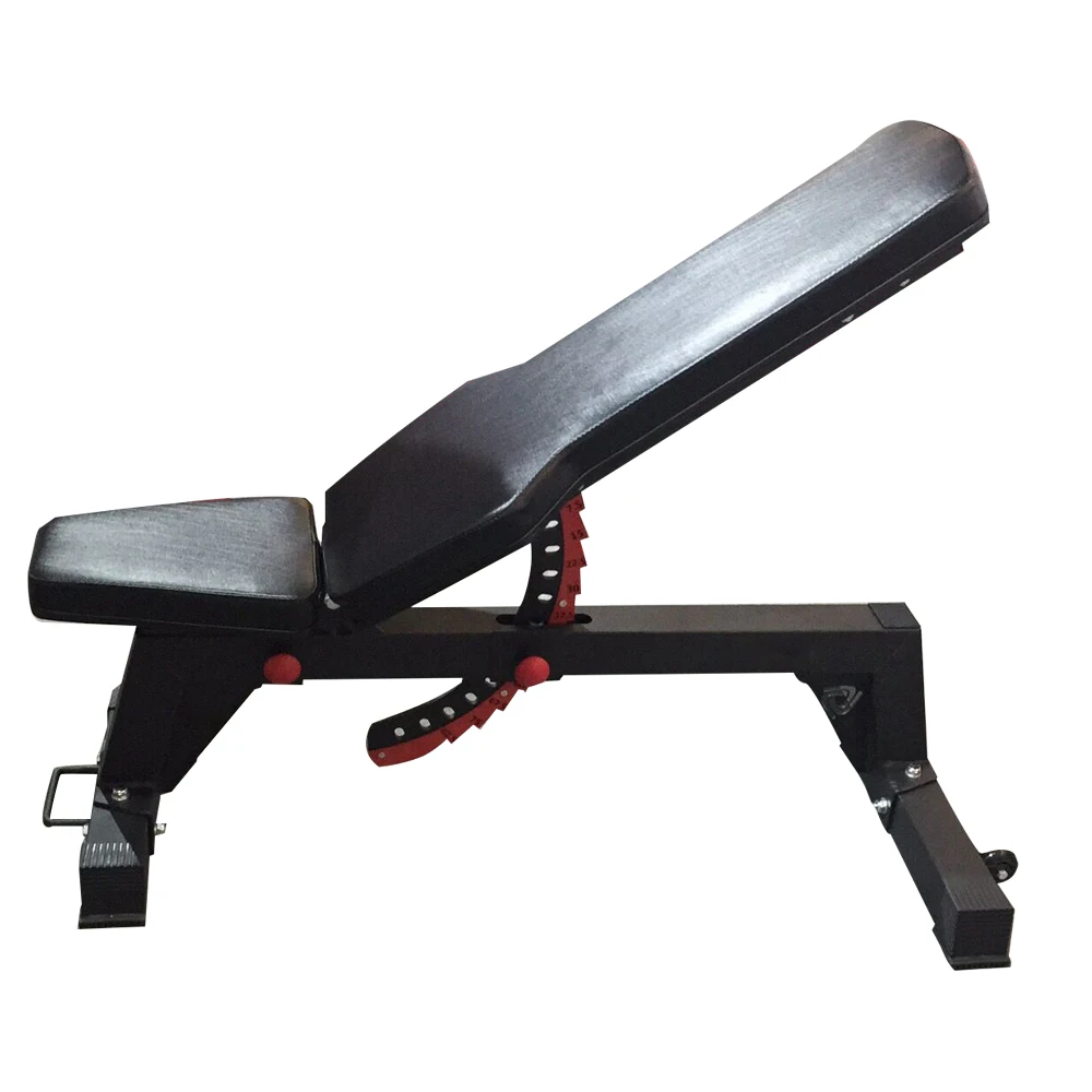 Настраиваемая тренажерная весовая скамья для фитнеса