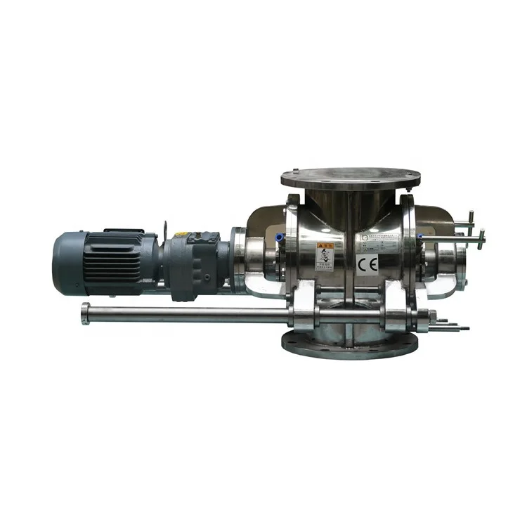 Easy Clean Rotary Valve , Rotary Air Lock Valve
