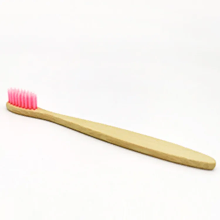 
100% Easy Biodegradable Organic Hotel Bamboo Toothbrush 