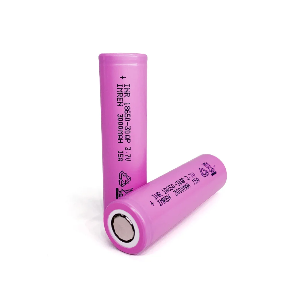 new  IMREN  INR18650-30QP 3000mAh 15a  alternate for SAMSUNG 30Q Battery