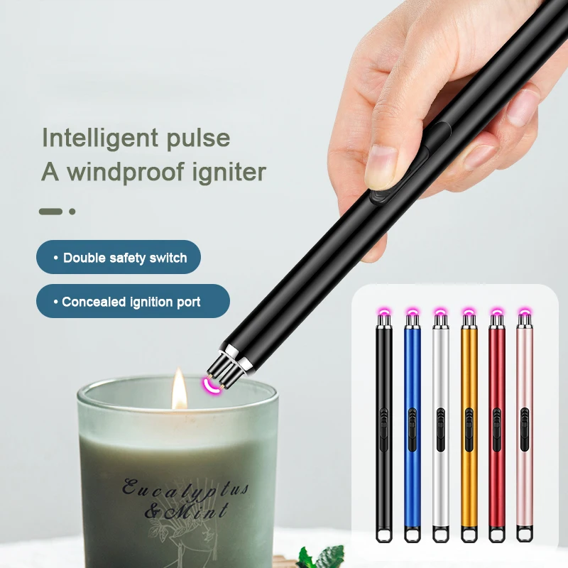 J l852 -2 Custom Logo New Style Charged Rechargeable Lighter, Electronic Dual Arc Lighter For Smoking