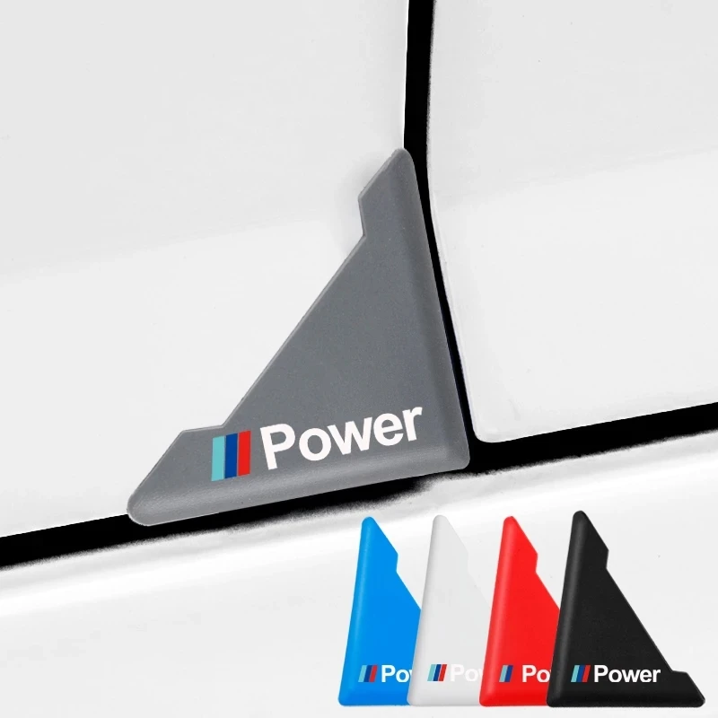 Silicone Car Door 90 Degree Angle Corner Cover Bumper Scratch Crash Protector For BMW M E90 E91 E92 E93 M3 E60 E61 E39 E36
