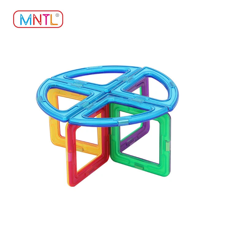 16 шт. ясно, магнитные 3D Строительные блоки Детская игрушка Подарочный набор