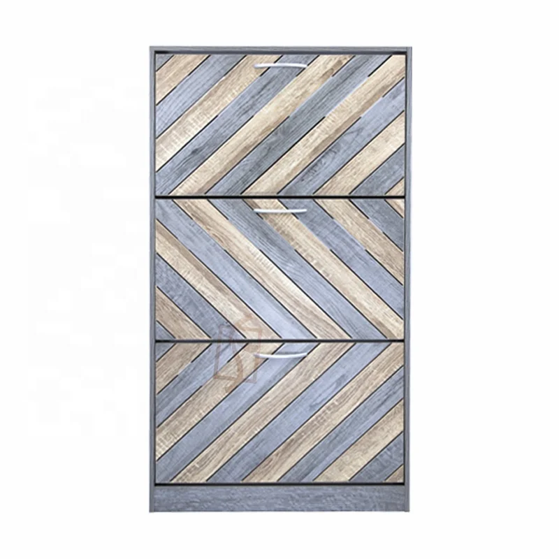 FYG Custom Wood Shoe storage cabinet rack 2/3 Doors Mix color Design cupboard Entry Furniture Shelves for home