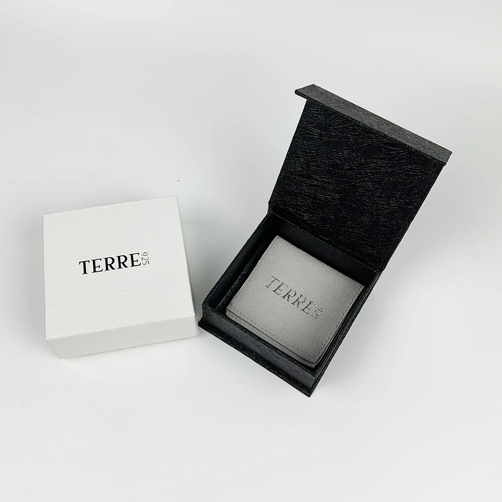 
custom jewellery set packing box with bag imitation leather jewelry pouches envelope bag 