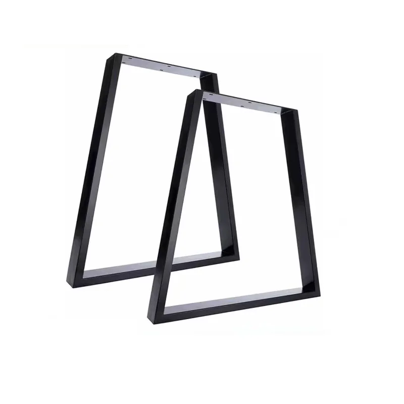 Trapezoid Metal Legs For Table Cast Iron Table Legs Furniture Legs for Bench Coffee Dining Table Base Furniture Feet Hardware