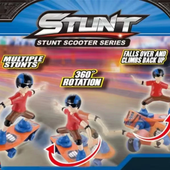 2025 New Design 1/14 2.4g Remote Control Stunt Skateboard Car 360 Degree Rotation Toys Stunt Electric Skateboard Scooter