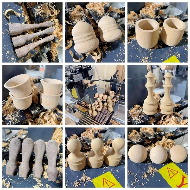 CA-26 wood ring lathe cnc wood turning machine for wooden beads