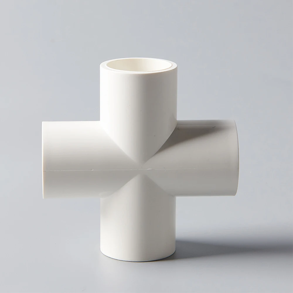 Оптовая продажа низкая цена ASTM D1785/2466 пластиковый ПВХ прямой равномерный крест трубы