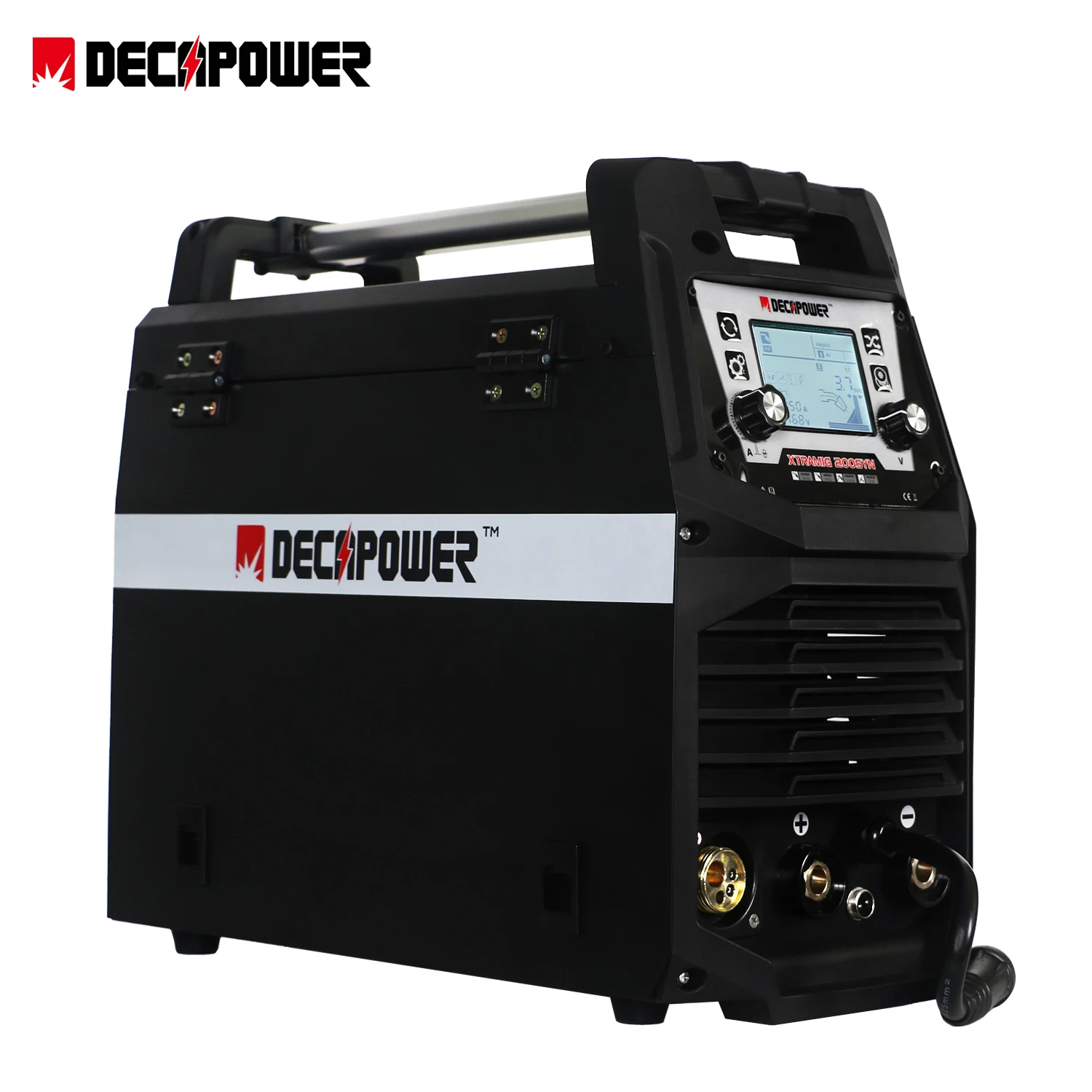 Decapower Горячая продажа портативный сварочный аппарат mig mag mma tig 4-в-1 инвертор для сварки алюминия