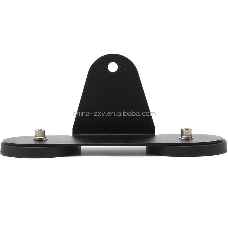Powerful black rubber pot mount bracket holder/Magnetic bracket for Led Light