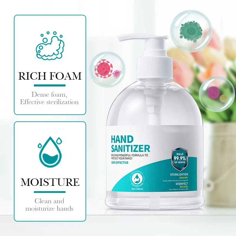 Private label Natural Organic Hand care cleaning hand wash Pro skin formula disinfect liquid soap hand wash liquid
