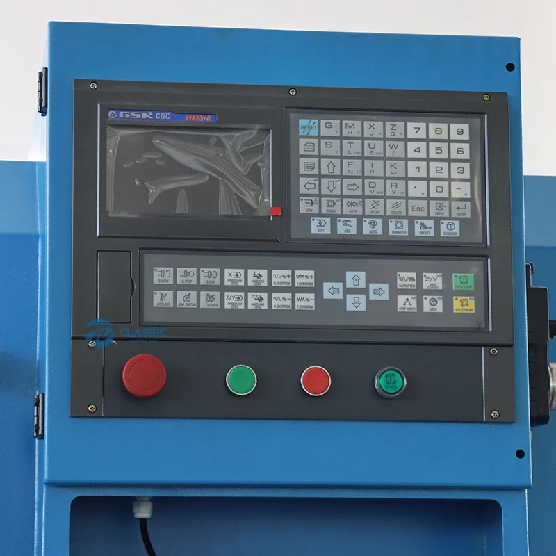 Low price  cnc lathe machine CK6136 horizontal metal turning cnc lathe machine