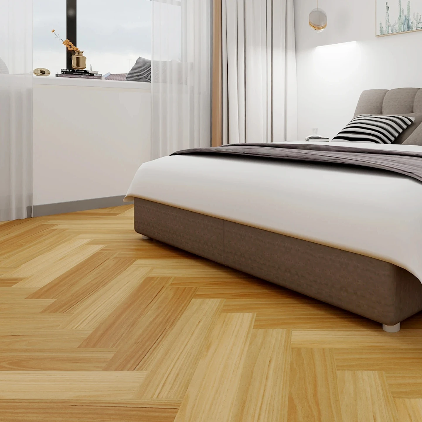 Классическая деревянная текстура настил из ПВХ в елочку роскошная виниловая плитка доска СПС