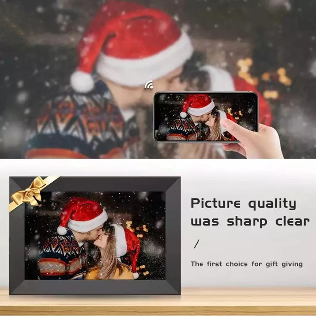 Chinese Supplier Best Mp4 Video Free Download Hd Wifi 10 Inch Lcd Digital Photo Picture Frame