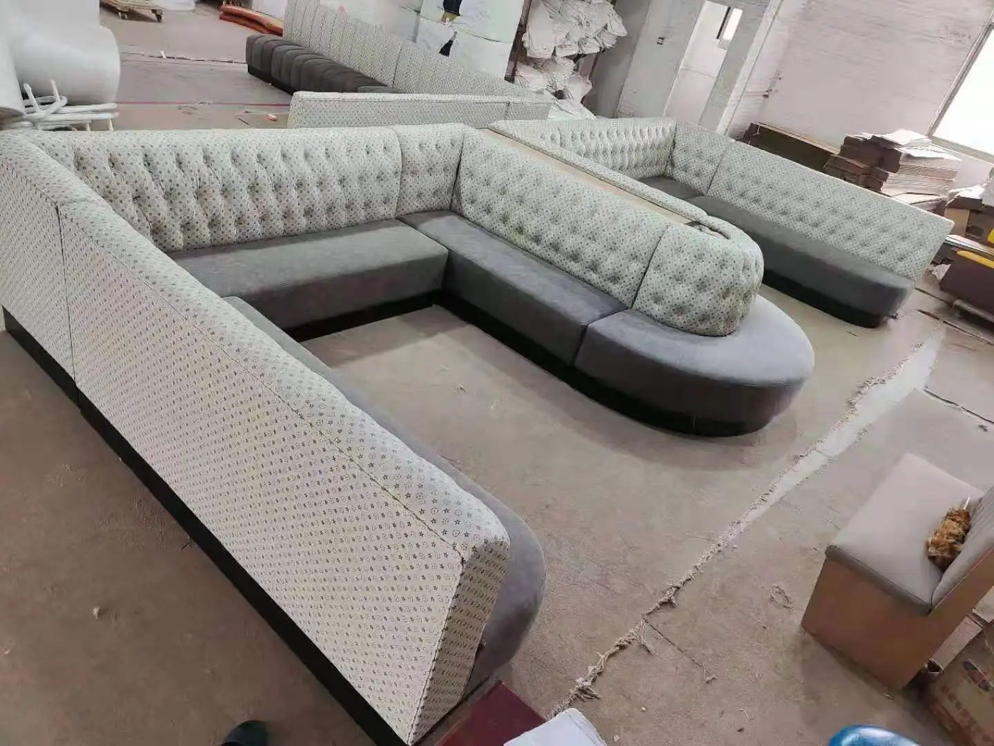 club furniture U shape L shape hotel lounge bar sofa counter furniture event hotel sofa event wedding furniture