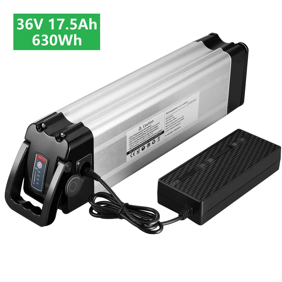 US Stock Shenzhen Factory Silver Fish Rechargeable Lifopo4 48V12Ah 1000W 36V Ebike Electric Bike 18650 Lithium Ion Batterie Cell