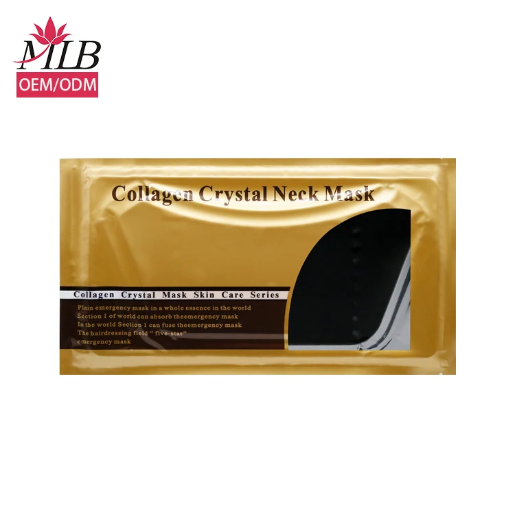 Wholesale skin care mask crystal gel sheet neck mask neck patch