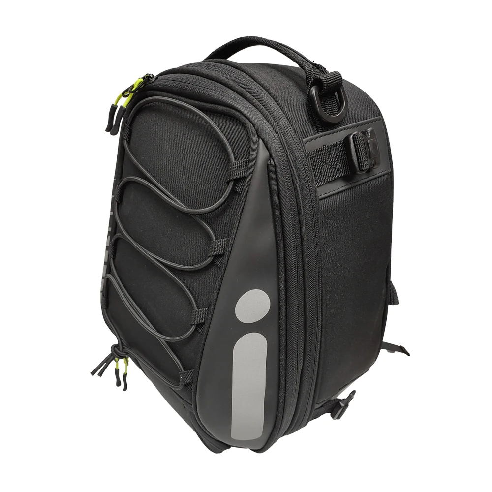 Motorcycle Tail Bag,Seat Bag,Dual Use Motorcycle Waterproof Bag for Motorbike - with One Extra Motorcycle Cargo Net