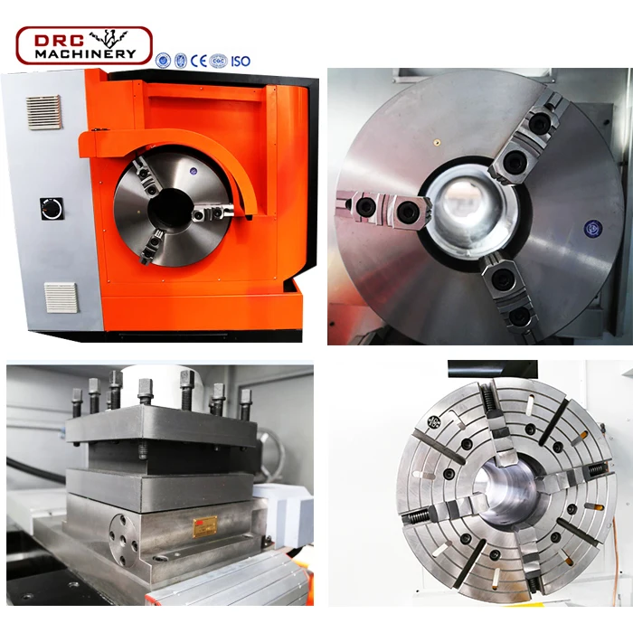 1500mm machining length large diameter heavy duty cnc lathe for oil countries QK1319