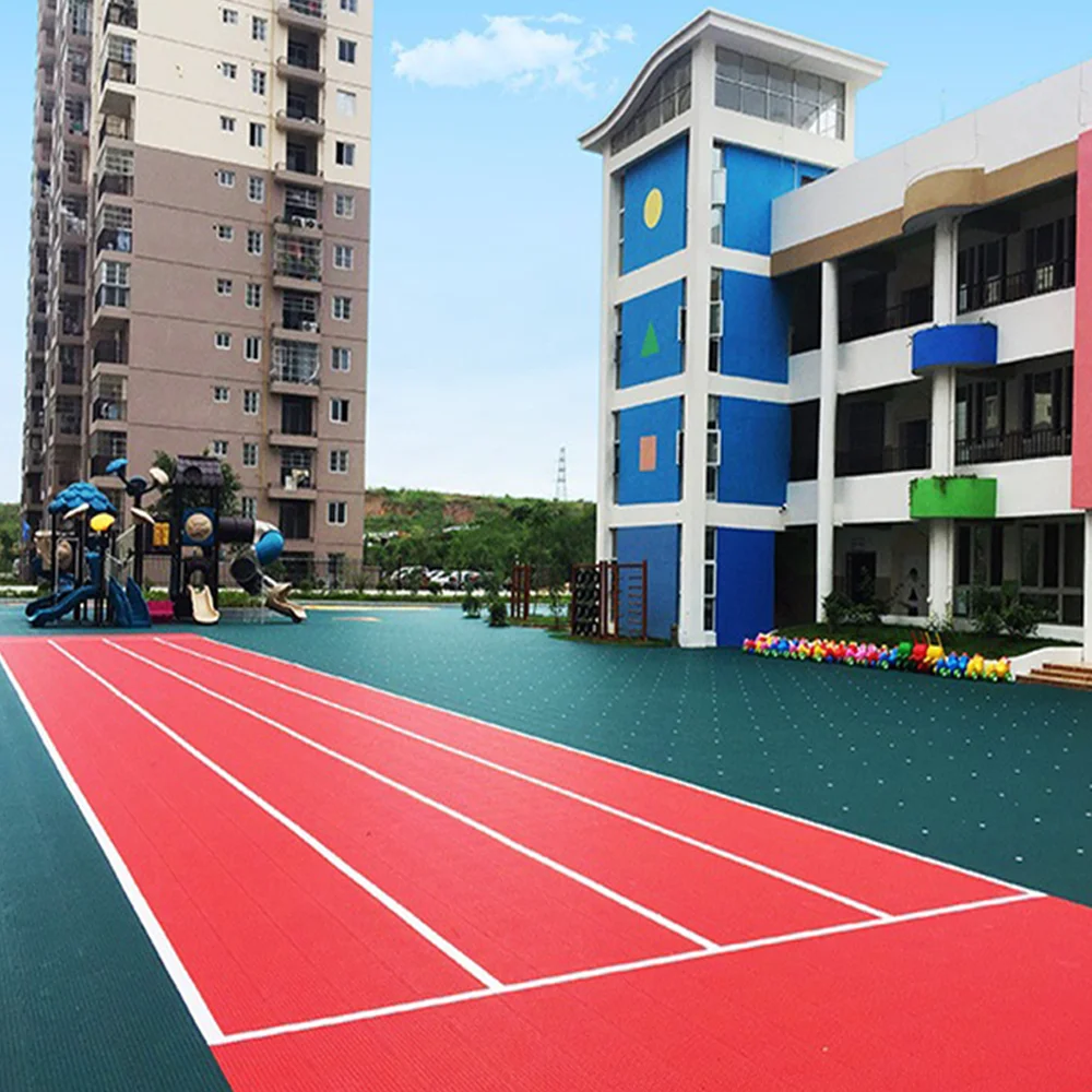 UNISPORT Outdoor Floor Tiles Playground Plastic Indoor Field Hockey Plastic Interlocking Floor tiles