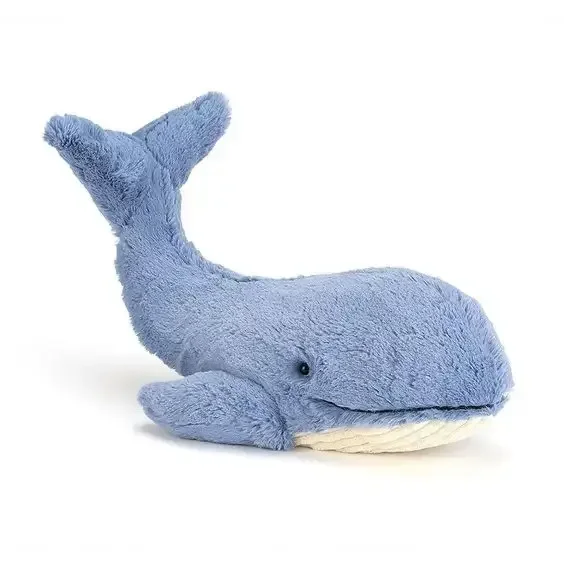 Custom Ocean Animal Soft Lifelike Whale Plush Doll Whale Stuffed Plush Toys for Children