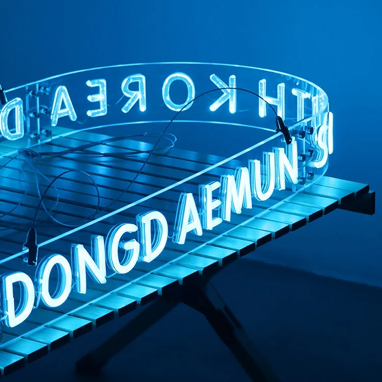 Skyseen Special Design Round Neon Sign Club Night Bar Decoration LED Neon Light