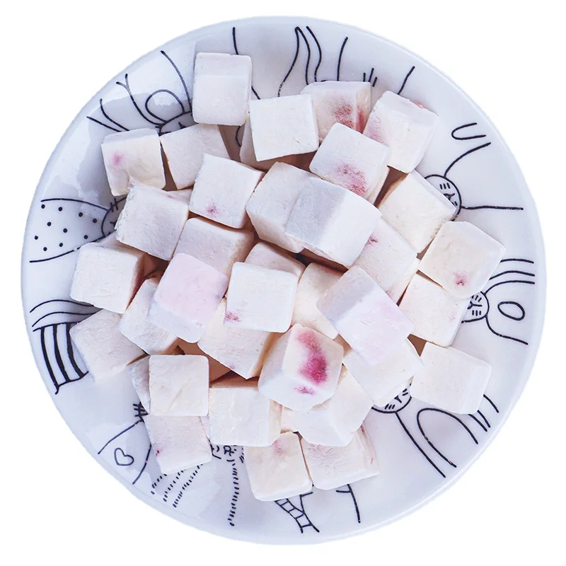 Pet freeze-dried snacks Freeze-dried yogurt Wholesale bulk cargo OEM Freeze dried cat snack dog food dog Treats