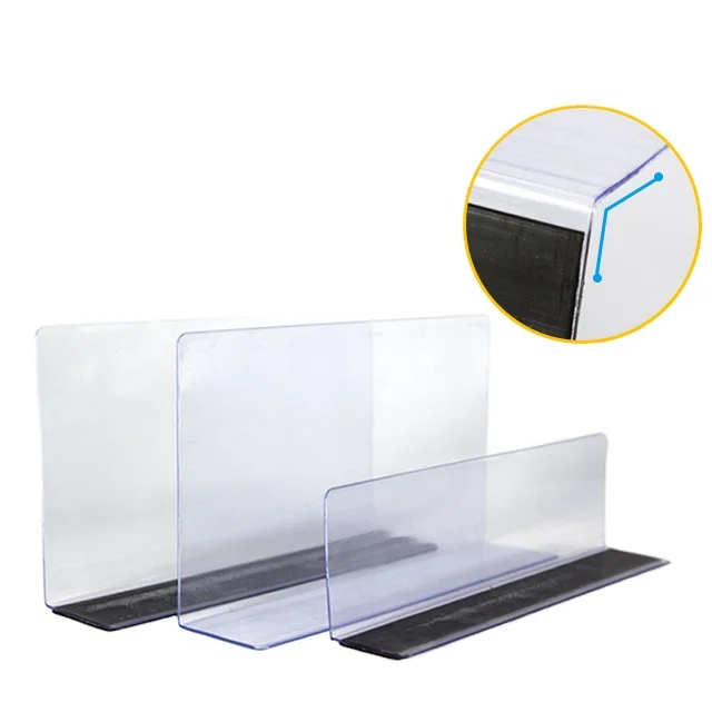Best Price Shelf Dividers Magnetic Shelf Divider L Shaped Shelf Divider  Factory Export Wholesale
