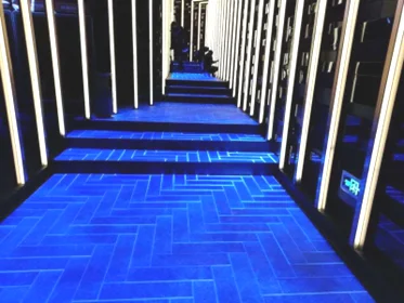 High quality P2.5 P3.91 P5.2  Indoor Outdoor LED  floor tile screen display Full color stage dance floor led screen display
