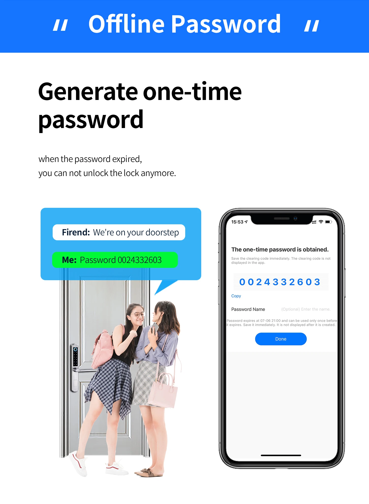 Main Gate Door Security Intelligent Ip65 Smart Digital Fingerprint Lock safe digital tuya wifi smart lock sliding door