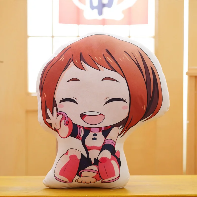 Juno Creative custom printed irregular shaped fabrics made pillowcases cushion cover anime  pillow