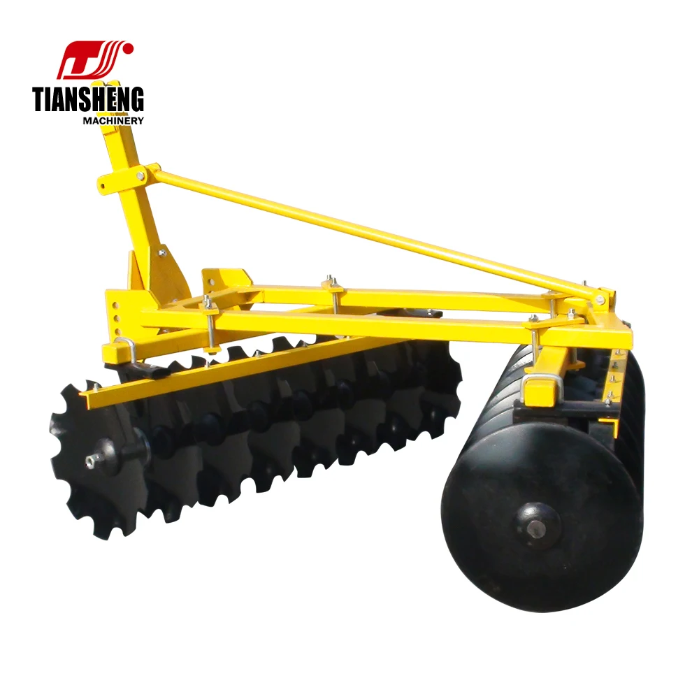 TIANSHENG Agricultural machinery high quality medium disc harrow 1BJX-1.8 three point suspension