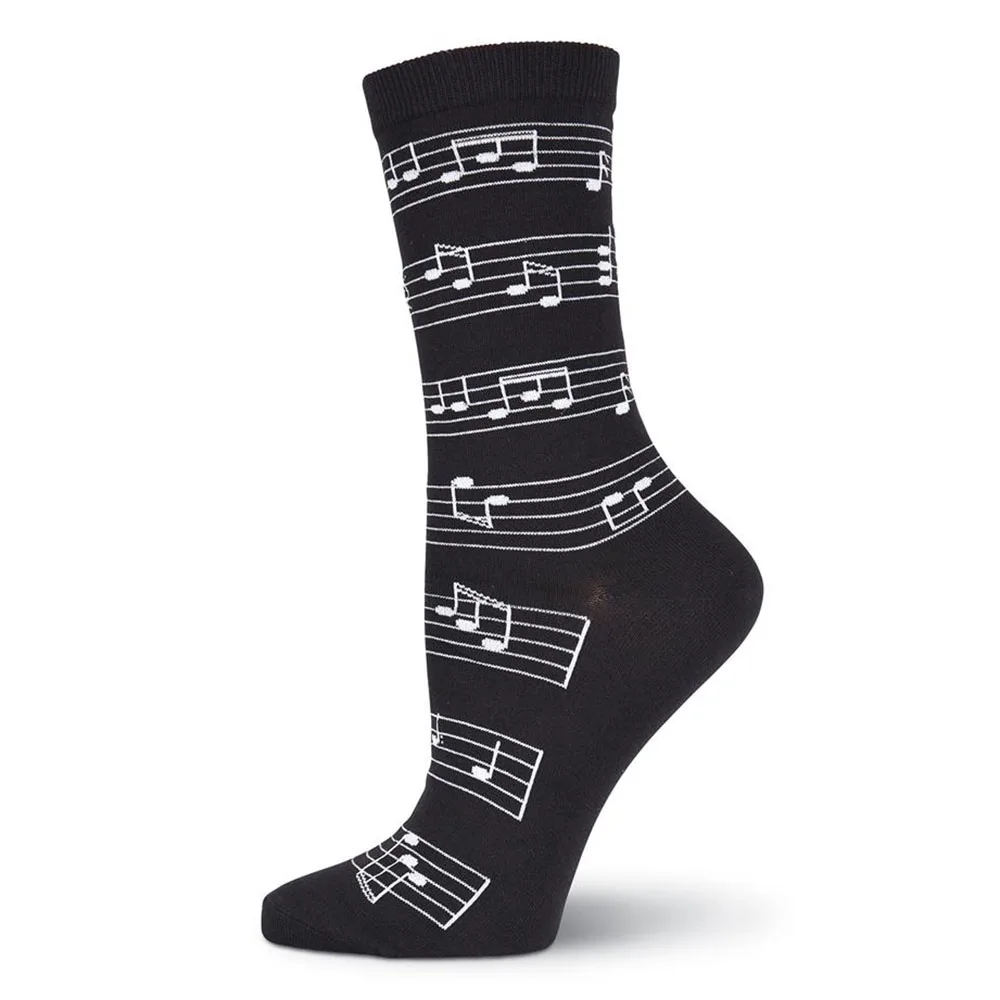 custom branded paper tag business mens socks funny music patterned black tube socks