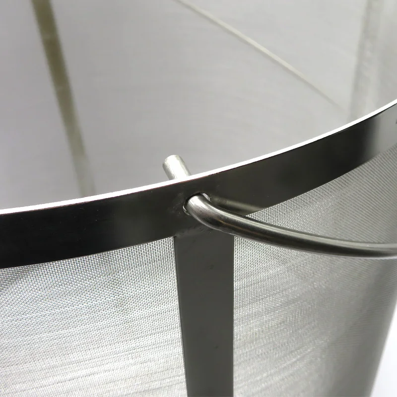 Hop Spider 300 Micron Mesh Stainless Steel Hop Filter Strainer For Home Beer Brewing Kettle 4*10inch Or 6*14inch