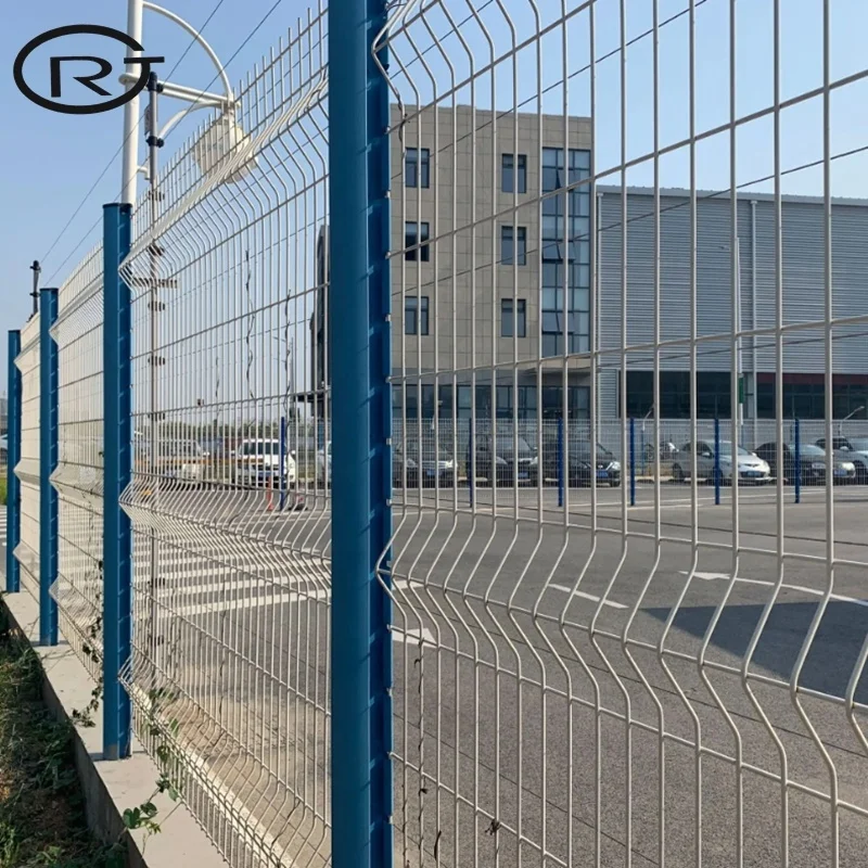 Factory price galvanized fence panel 3D bending welded wire mesh