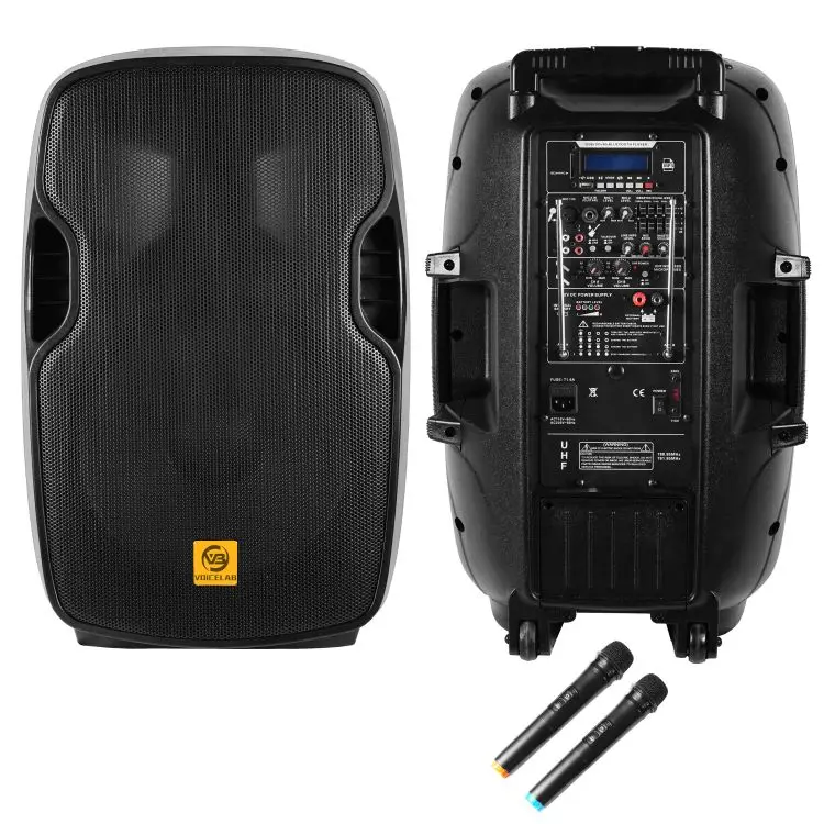 Новинка! ELA15-BM100P2U7 15-дюймовый активный динамик box усилитель НЧ-динамик портативные колонки