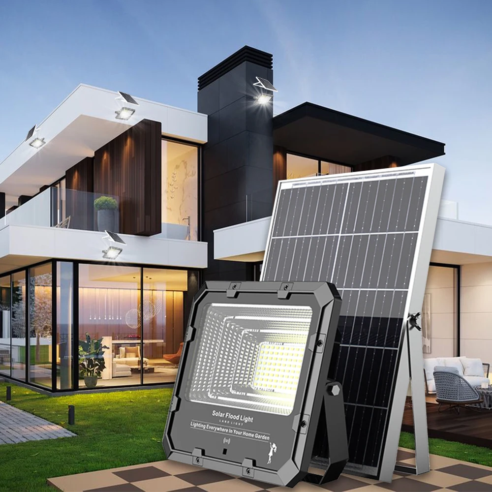 Hot sale 150W IP66 waterproof new energy light solar garden lights factory china