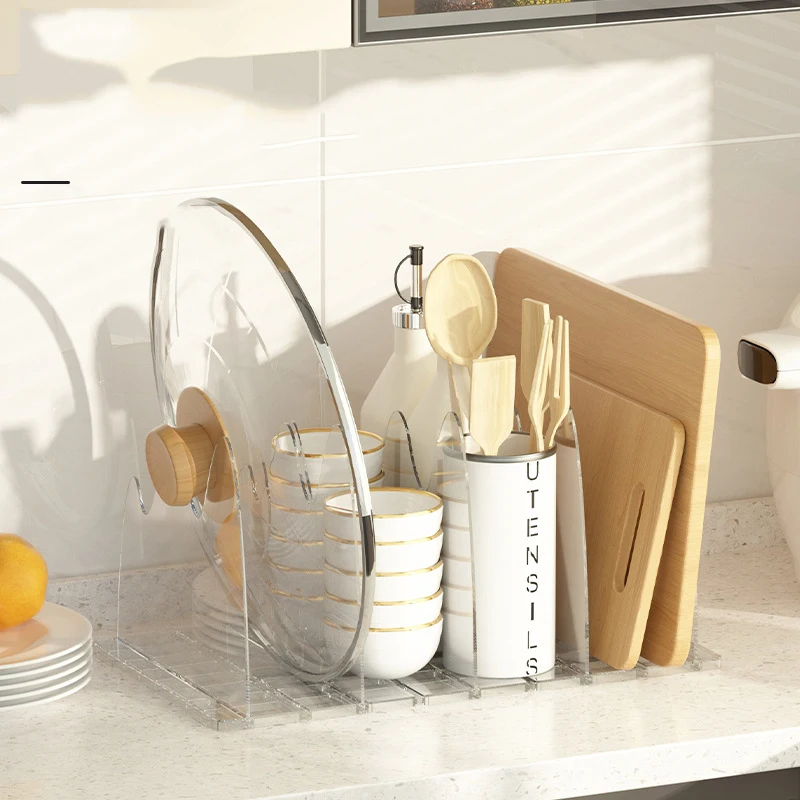 Adjustable shelf divider clear handbag separators for closet durable shelf dividers in bedroom office