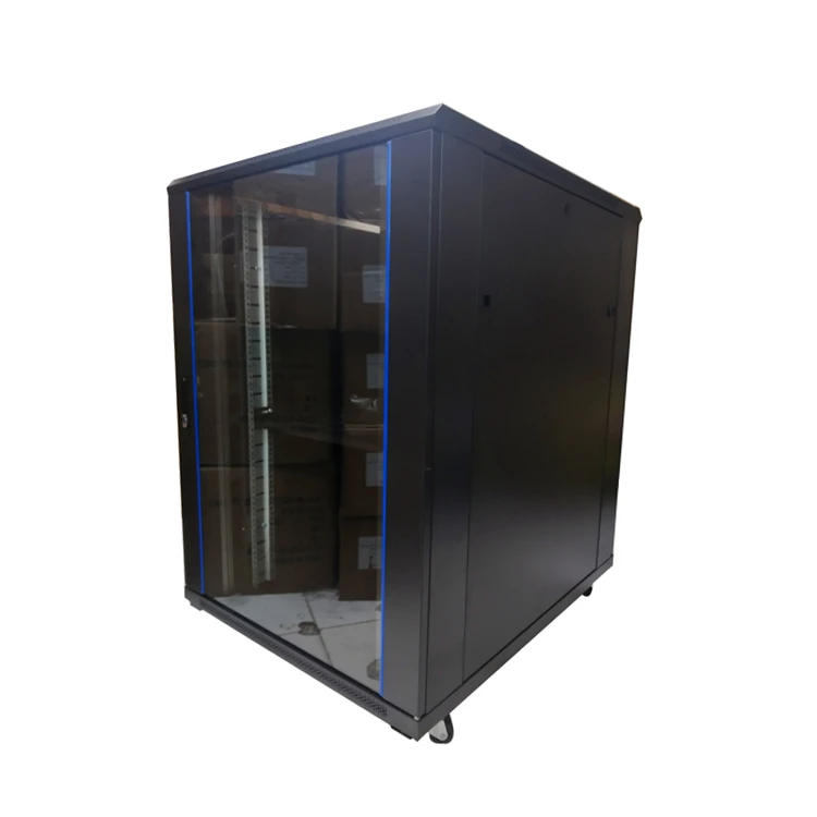  Офисный DDF 600 мм ширина глубина напольный сетевой шкаф серверная стойка для связи